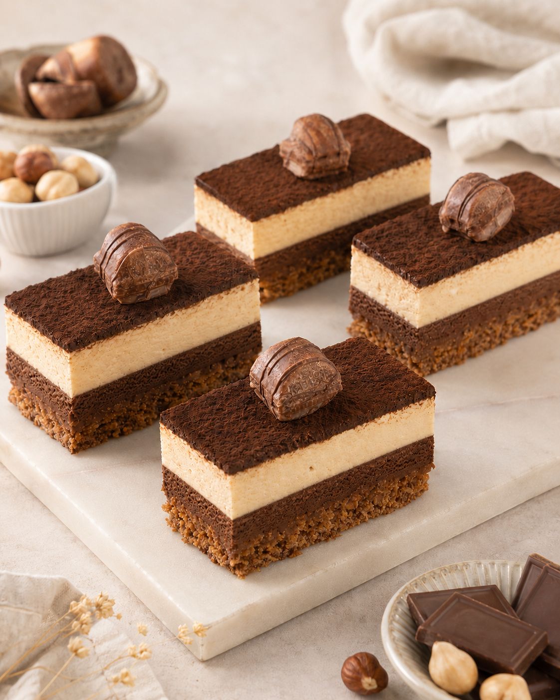 Entremet façon Bueno